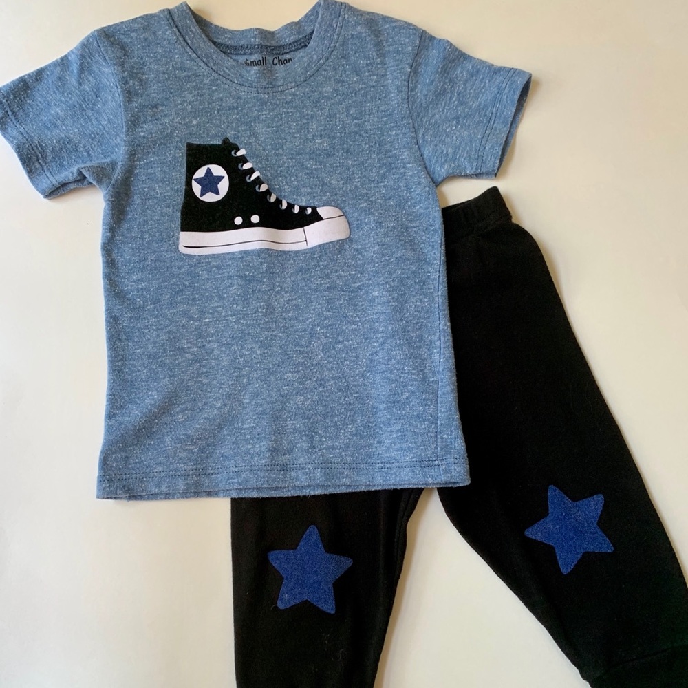 $mall Change Clothing Company Stars Outfit 18/24M